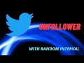 Twitter : Unfollower(2021) !  from Chrome web store to be run with OffiDocs Chromium online