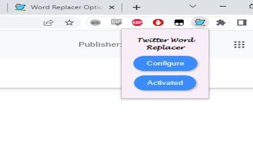 Twitter Word Replacer  from Chrome web store to be run with OffiDocs Chromium online