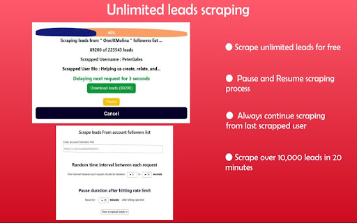 Twitter X Dm Outreach tool Leads scraping, Mass Dm, CRM  from Chrome web store to be run with OffiDocs Chromium online