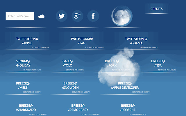 TwittStorm  from Chrome web store to be run with OffiDocs Chromium online