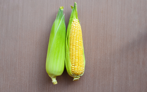 two big ears of corn  from Chrome web store to be run with OffiDocs Chromium online