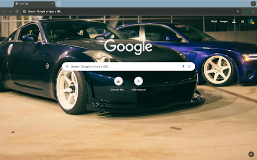 two blue and purple cars  from Chrome web store to be run with OffiDocs Chromium online
