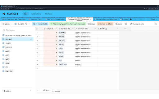 TwoKeys  from Chrome web store to be run with OffiDocs Chromium online