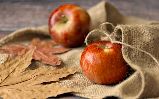 Two ripe apples  from Chrome web store to be run with OffiDocs Chromium online