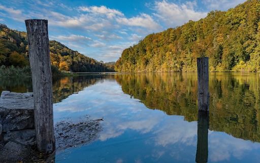 Two stakes in the river  from Chrome web store to be run with OffiDocs Chromium online