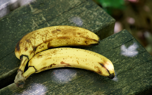 Two yellow spotted bananas  from Chrome web store to be run with OffiDocs Chromium online