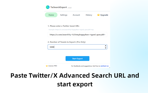 TwSearchExport Twitter/X Search Result Exporter  from Chrome web store to be run with OffiDocs Chromium online