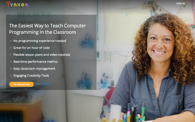 Tynker for Educators din magazinul web Chrome va fi rulat cu OffiDocs Chromium online