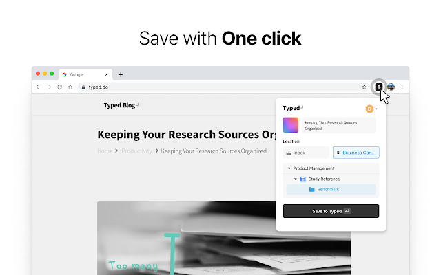 Typed  from Chrome web store to be run with OffiDocs Chromium online