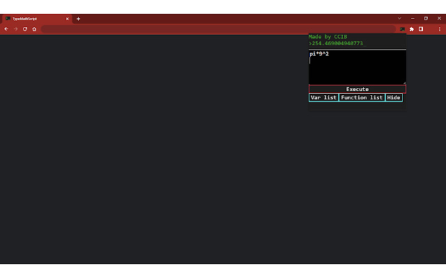 TypeMathScript from Chrome web store to be run with OffiDocs Chromium online TypeMathScript from Chrome web store to be run with OffiDocs Chromium online