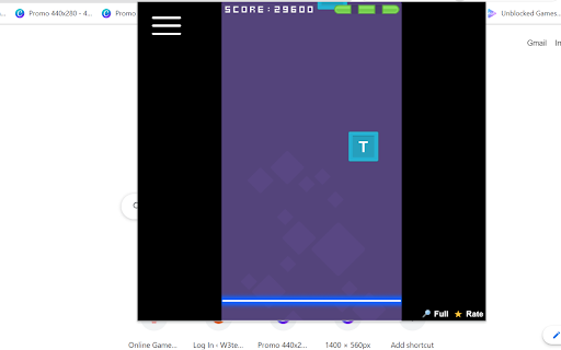 Type Racer Game  from Chrome web store to be run with OffiDocs Chromium online