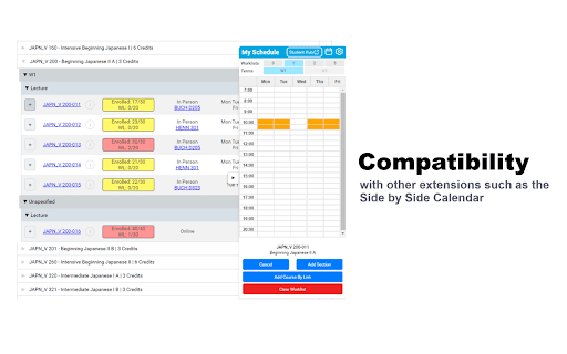 UBC Workday Better Courselist  from Chrome web store to be run with OffiDocs Chromium online