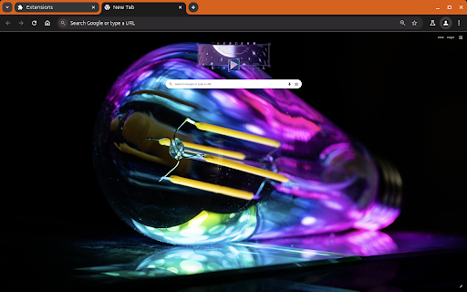 Ubuntu Noble Numbat Rainbow Lightbulb  from Chrome web store to be run with OffiDocs Chromium online