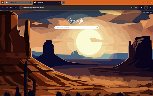 Ubuntu Oracular Oriole Arizona Night  from Chrome web store to be run with OffiDocs Chromium online