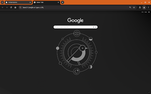 Ubuntu Oracular Oriole Dark  from Chrome web store to be run with OffiDocs Chromium online