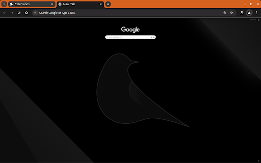 Ubuntu Oracular Oriole OrioleMascot (dark)  from Chrome web store to be run with OffiDocs Chromium online