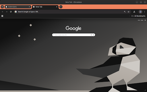 Ubuntu Plucky Puffin Starry Puffin Dark  from Chrome web store to be run with OffiDocs Chromium online