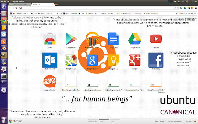 Ubuntu Theme  from Chrome web store to be run with OffiDocs Chromium online