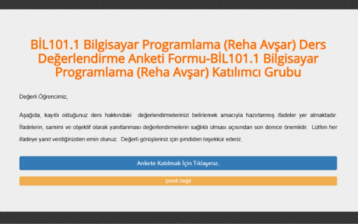 ubys anket çözücü  from Chrome web store to be run with OffiDocs Chromium online