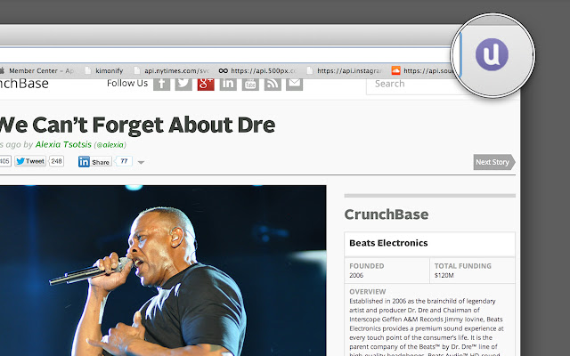 Uffda  from Chrome web store to be run with OffiDocs Chromium online
