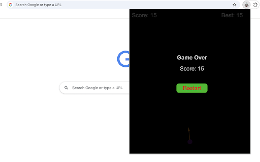 UFO Shooter  from Chrome web store to be run with OffiDocs Chromium online