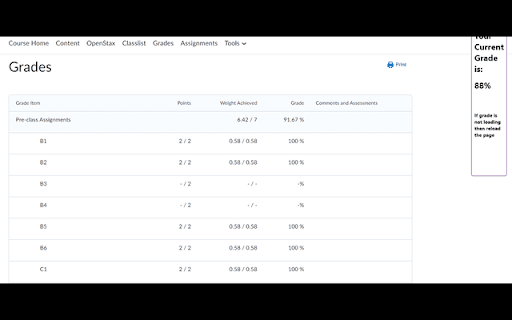 UGA Grade Calculator  from Chrome web store to be run with OffiDocs Chromium online
