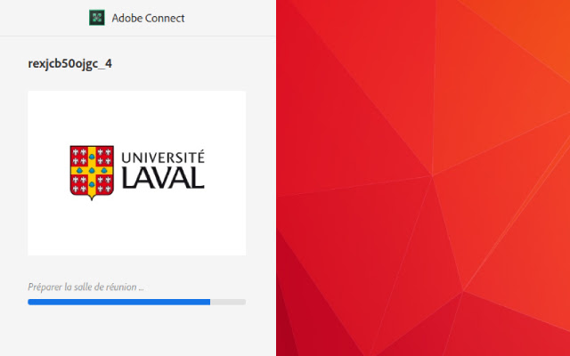 ULaval Adobe Connect HTML5  from Chrome web store to be run with OffiDocs Chromium online