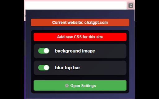Ultimate CSS Injector  from Chrome web store to be run with OffiDocs Chromium online