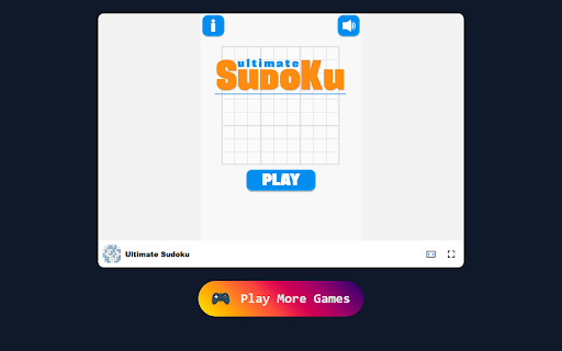 Ultimate Sudoku Game in Browser Free  Offline available  from Chrome web store to be run with OffiDocs Chromium online