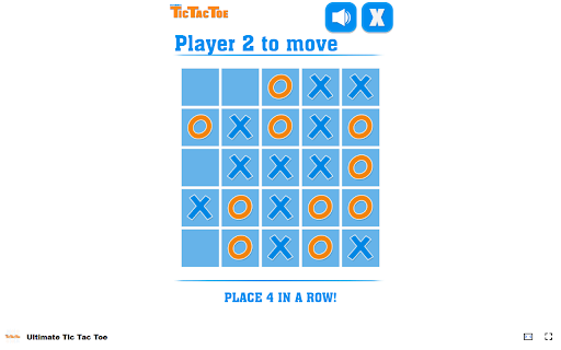 Ultimate Tic Tac Toe Empower your mind and think ahead!  from Chrome web store to be run with OffiDocs Chromium online