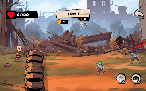 Ultimate Zombie Siege  from Chrome web store to be run with OffiDocs Chromium online