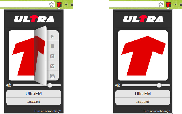 UltraFM  from Chrome web store to be run with OffiDocs Chromium online