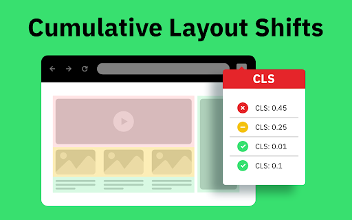 Сumulative layout shift  from Chrome web store to be run with OffiDocs Chromium online