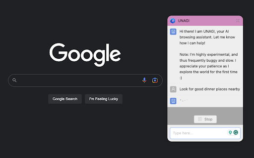 unagi  from Chrome web store to be run with OffiDocs Chromium online