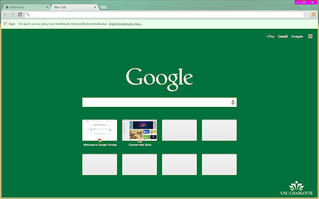 UNC Charlotte  from Chrome web store to be run with OffiDocs Chromium online