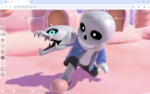 Undertale Wallpaper  from Chrome web store to be run with OffiDocs Chromium online