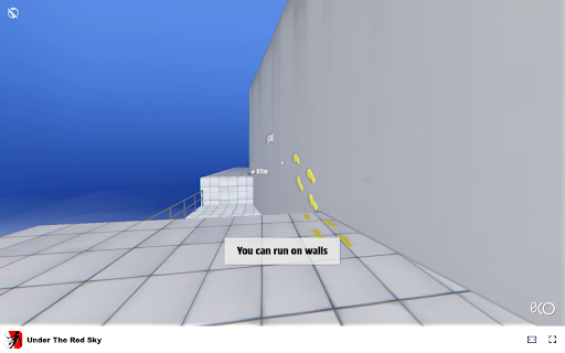 Under The Red Sky Game Master speed and agility in 3D parkour!  from Chrome web store to be run with OffiDocs Chromium online