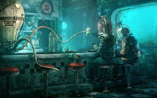 Underwater Diner  from Chrome web store to be run with OffiDocs Chromium online