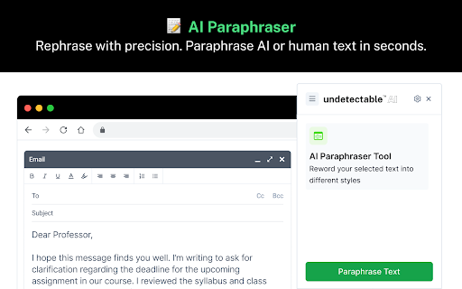Undetectable AI: AI Humanizer  AI Detector  from Chrome web store to be run with OffiDocs Chromium online