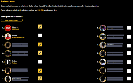 Unfollowers for Instagram Insta Detective  from Chrome web store to be run with OffiDocs Chromium online
