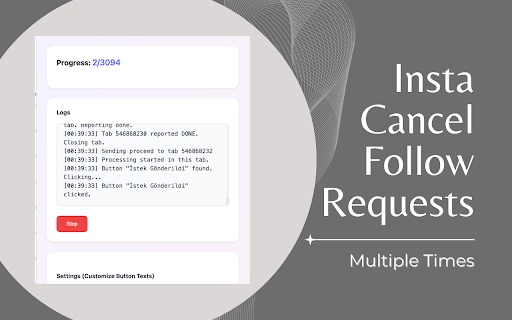 Unfollow Manager (Sequential  Control)  from Chrome web store to be run with OffiDocs Chromium online