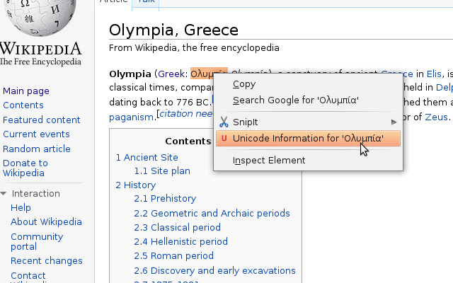 Unicode Analyzer  from Chrome web store to be run with OffiDocs Chromium online
