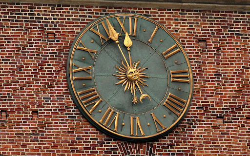 Unique giant clock  from Chrome web store to be run with OffiDocs Chromium online