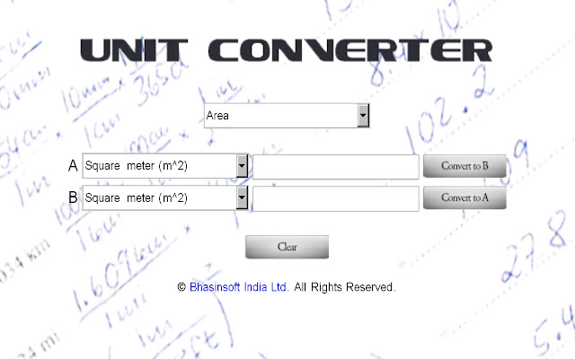 Unit Convertor  from Chrome web store to be run with OffiDocs Chromium online