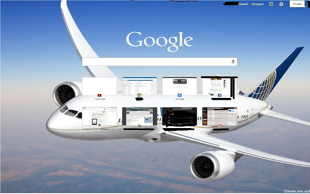 United Airline 787  from Chrome web store to be run with OffiDocs Chromium online