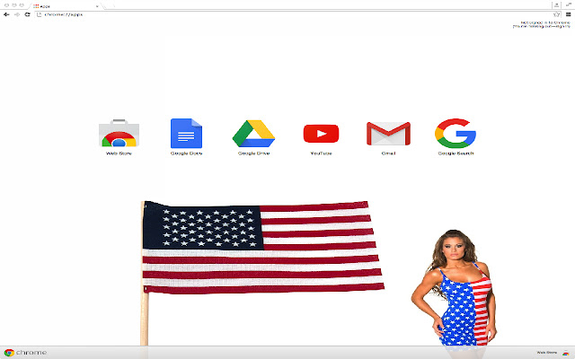 United States Woman  from Chrome web store to be run with OffiDocs Chromium online