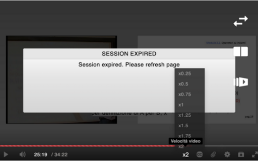 Unitelma Video Speed Controller  from Chrome web store to be run with OffiDocs Chromium online
