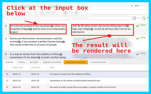 Universal Machine Translation จาก Chrome เว็บสโตร์ที่จะรันด้วย OffiDocs Chromium ทางออนไลน์