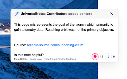 UniversalNotes  from Chrome web store to be run with OffiDocs Chromium online