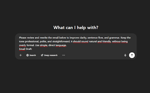 Universal Prompt Saver  from Chrome web store to be run with OffiDocs Chromium online